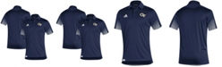 adidas Men's Navy Georgia Tech Yellow Jackets 2021 Sideline Primeblue Polo Shirt